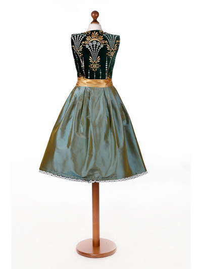 Dirndl Samtig (Ansicht 1)