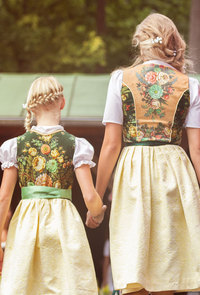 Kinderdirndl Butterblume - Ansicht 2